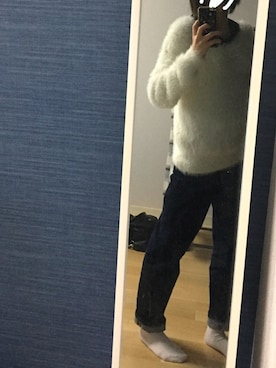 「OZOC（オゾック）のアイテム（バックパック/リュック）」を使った、chi☆⋆̩さん（レディース・158cm）の冬コーディネート