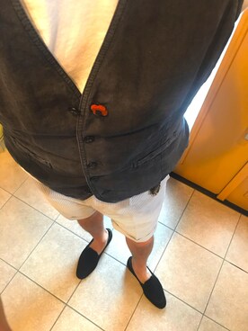 「lardini」｜赤星さん（メンズ・179cm）の夏コーディネート