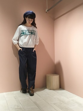 ぴのこさん（レディース・172cm）の冬コーディネート