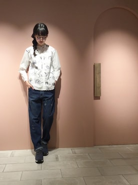 「RELAX」｜ぴのこさん（レディース・172cm）の春コーディネート
