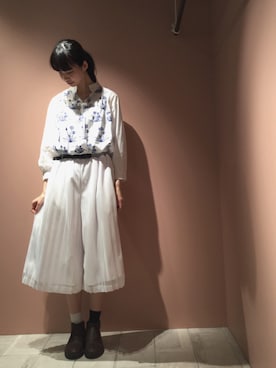 「Ne-net（ネネット）のアイテム」を使った、ぴのこさん（レディース・172cm）の春コーディネート