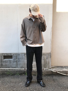 「superNova.（スーパーノヴァ）のアイテム（ジャケット/アウター）」を使った、Tanaka Ikkoさん（メンズ・186cm）の秋コーディネート