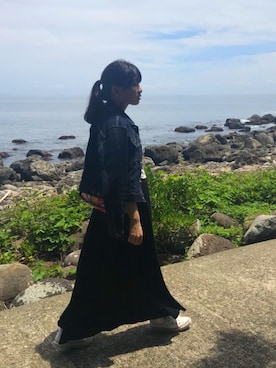 Mai Mizuguchiさん（レディース・160cm）の夏コーディネート