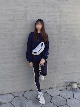 「PUMA（プーマ）のアイテム（レッグウェア）」を使った、翎aさん（レディース・162cm）の春コーディネート