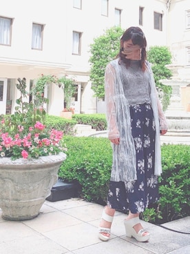 「oneway glamorous（ワンウェイグラマラス）のアイテム」を使った、なぎささん（レディース・148cm）の春コーディネート