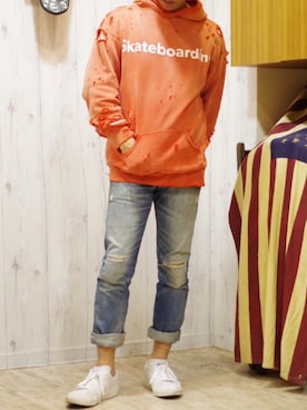 「Ron Herman（ロン ハーマン）のアイテム」を使った、mar-☆さん（メンズ・170cm）の秋コーディネート