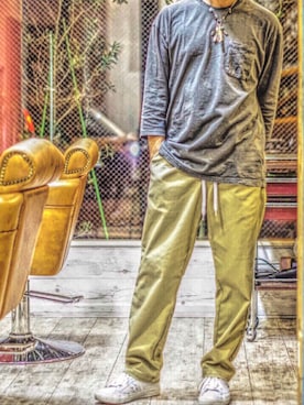 「Ron Herman（ロン ハーマン）のアイテム」を使った、mar-☆さん（メンズ・170cm）の秋コーディネート