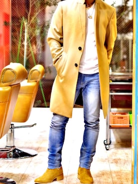 「Ron Herman（ロン ハーマン）のアイテム」を使った、mar-☆さん（メンズ・170cm）の秋コーディネート