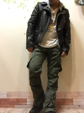 「COMME des GARCONS（コムデギャルソン）のアイテム（ジャケット/アウター）」を使った、mar-☆さん（メンズ・170cm）の秋コーディネート