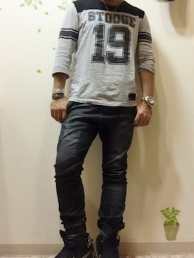 「ZANEROBE（ゼインローブ）のアイテム」を使った、mar-☆さん（メンズ・170cm）の秋コーディネート