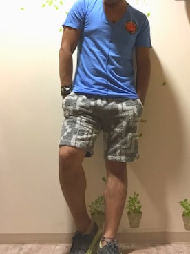 「GOLD（ゴールド）のアイテム」を使った、mar-☆さん（メンズ・170cm）の春コーディネート