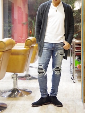 「ZARA MANのアイテム」を使った、mar-☆さん（メンズ・170cm）の秋コーディネート