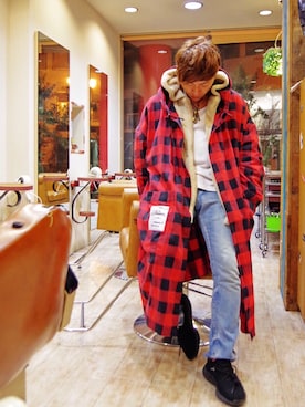 「Ron Herman（ロン ハーマン）のアイテム」を使った、mar-☆さん（メンズ・171cm）の冬コーディネート