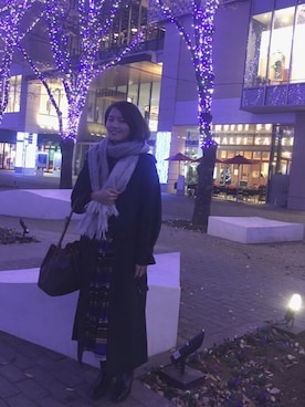 「UN3D.（アンスリード）のアイテム（トレンチコート）」を使った、s.tさん（レディース・165cm）の秋コーディネート