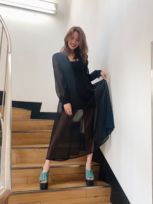 Emoda Staff坂本遥香 Emoda さんのワンピースを使ったコーディネート Zozotown