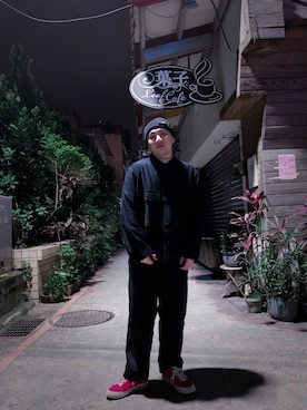 「ONE STAR」｜OOTD Dwightさん（メンズ・176cm）の春コーディネート