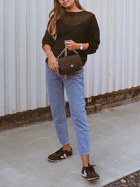 「MACBETH（マクベス）のアイテム」を使った、h2-hitomiさん（レディース・164cm）の秋コーディネート