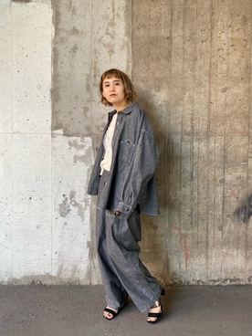 おぎむさん（レディース・158cm）の夏コーディネート