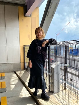 おぎむさん（レディース・158cm）の秋コーディネート