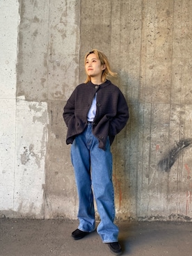 おぎむさん（レディース・158cm）の冬コーディネート