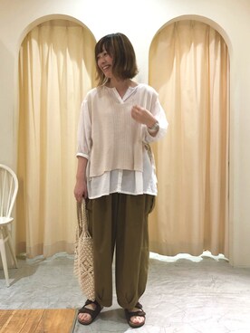 ｒｉｅ_さん（レディース・157cm）の春コーディネート