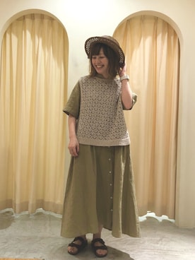 ｒｉｅ_さん（レディース・157cm）の春コーディネート