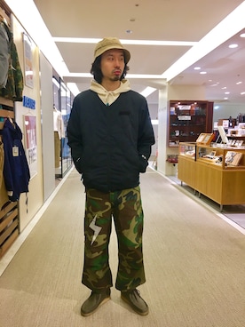 OGAWAさん（メンズ・175cm）の春コーディネート