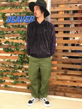 「オールドスクール」｜「アイテム（ジャージ）」を使った、OGAWAさん（メンズ・175cm）の夏コーディネート