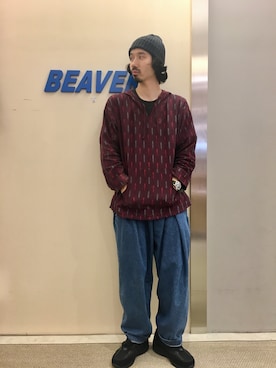 「SAS（エスエーエス）のアイテム」を使った、OGAWAさん（メンズ・175cm）の夏コーディネート