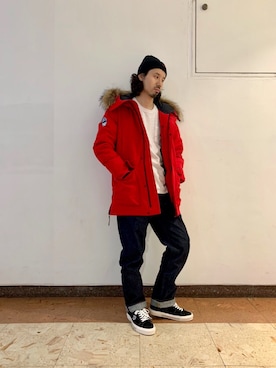 「JAPAN BLUE JEANS」｜OGAWAさん（メンズ・175cm）の秋コーディネート