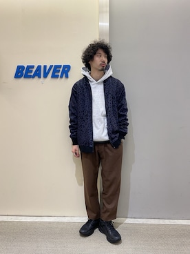 「CEASTERS（ケステル）のアイテム」を使った、OGAWAさん（メンズ・175cm）の冬コーディネート