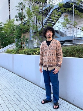 「BEAVER ORIGINAL（ビーバーオリジナル）のアイテム」を使った、OGAWAさん（メンズ・175cm）の秋コーディネート