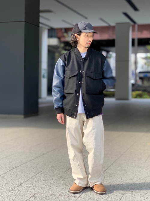 Ogawa Beaver上野店 Manastashのブルゾンを使ったコーディネート Wear