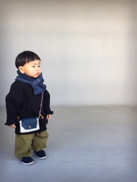kanatoさん(キッズ・80cm)の冬コーディネート