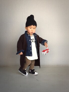 kanatoさん(キッズ・80cm)の冬コーディネート