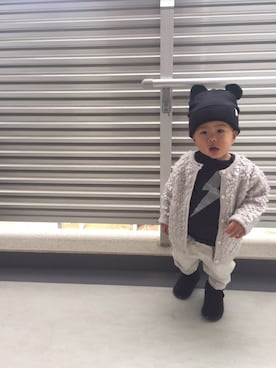 kanatoさん（キッズ・80cm）の冬コーディネート