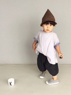 kanatoさん（キッズ・80cm）の夏コーディネート