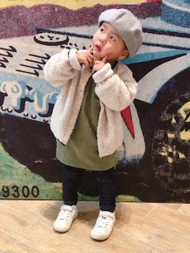 kanatoさん（キッズ・90cm）の冬コーディネート