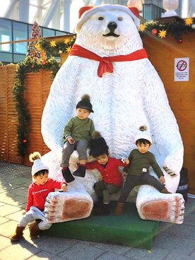 kanatoさん（キッズ・90cm）の冬コーディネート