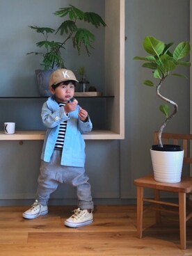 kanatoさん(キッズ・90cm)の春コーディネート