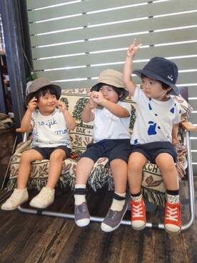 kanatoさん(キッズ・90cm)の夏コーディネート