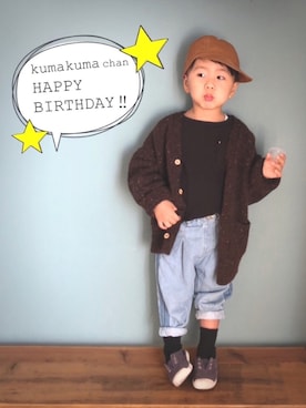 kanatoさん(キッズ・100cm)の秋コーディネート