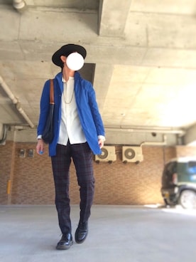 「Dr. Martens（ドクターマーチン）のDr.Martens (ドクターマーチン)/1461 3EYE GIBSON SHOES（その他シューズ）」を使った、バイオさん（メンズ・182cm）の冬コーディネート