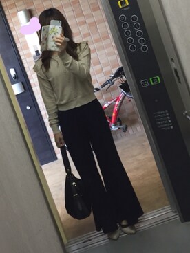 「tocco（トッコ）のアイテム」を使った、kayoo❤︎さん（レディース・155cm）の春コーディネート