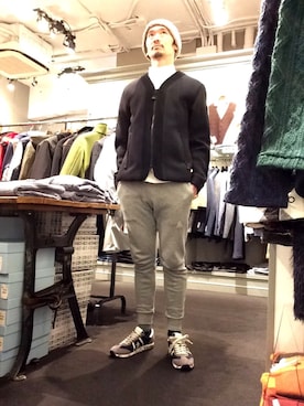 「ennerre（エネーレ）のアイテム」を使った、Toshiyukiさん（メンズ・181cm）の冬コーディネート