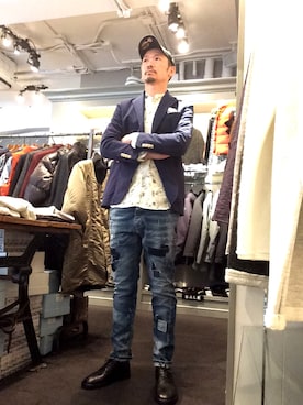 Toshiyukiさん(メンズ・181cm)の冬コーディネート