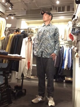 「Bevilacqua（ベヴィラクア）のアイテム」を使った、Toshiyukiさん（メンズ・181cm）の夏コーディネート