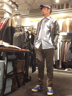 「Il Regalo（イル レガロ）のアイテム」を使った、Toshiyukiさん（メンズ・181cm）の秋コーディネート