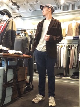 Toshiyukiさん（メンズ・181cm）の秋コーディネート