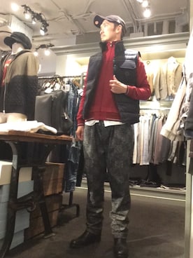 Toshiyukiさん（メンズ・181cm）の秋コーディネート